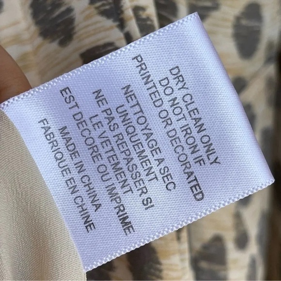 Equipment femme silk leopard jacket xs - Picture 6 of 8